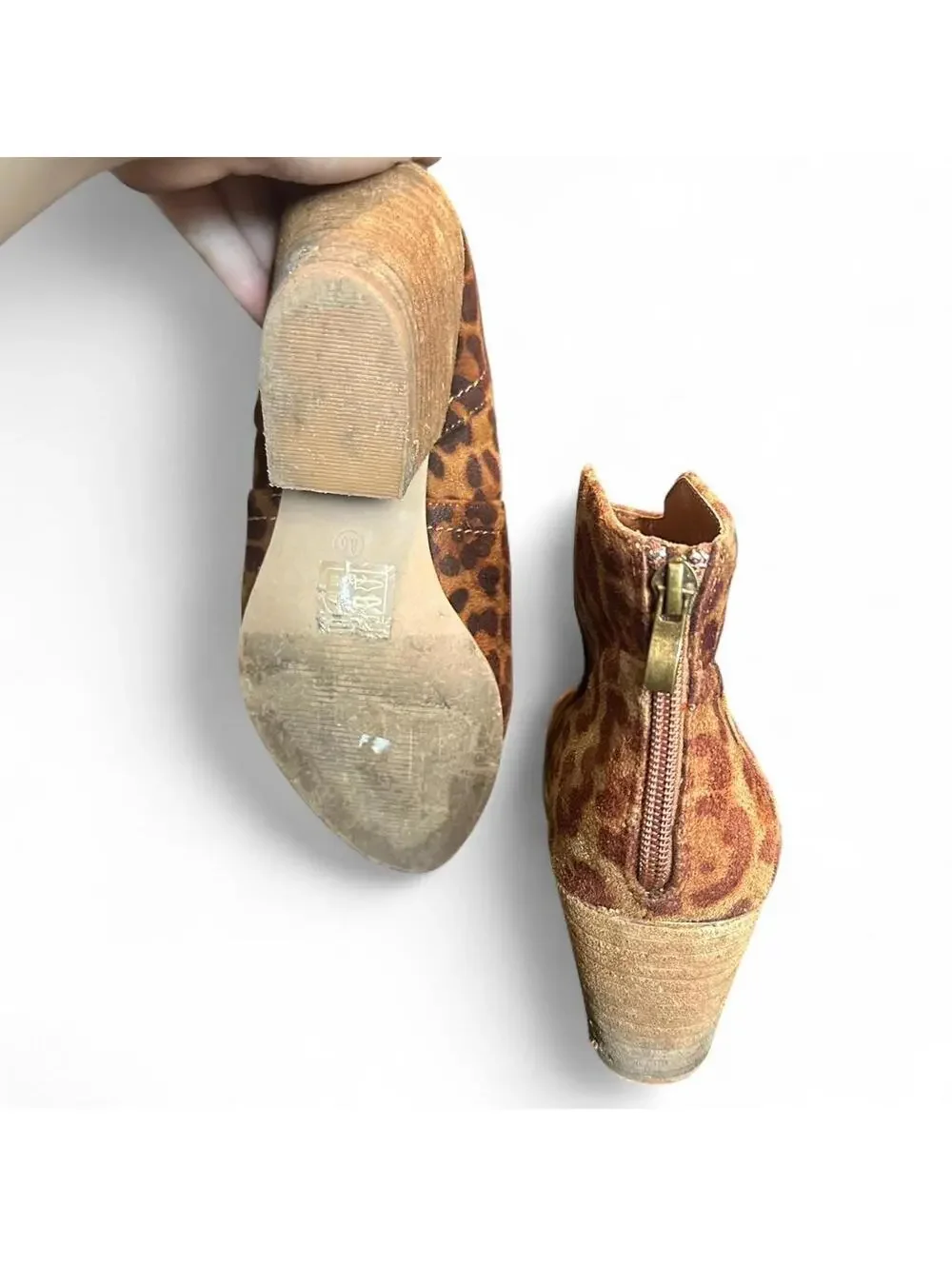 Yeehaw Chic Cheetah Booties - Size 8.5